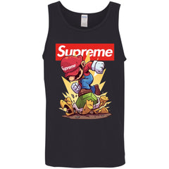 Supreme Mario Gaming T-shirt Men Cotton Tank Men Cotton Tank - parenttees