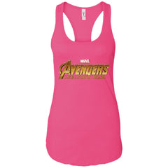 Marvel Avengers Infinity War Golden Logo Women Tank Top Women Tank Top - parenttees