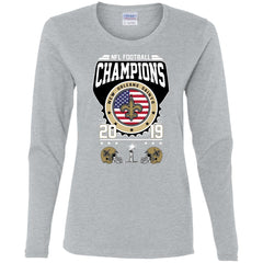 Nfl – Football Champions New Orleans Saints Super Bowl 2019 Women Long Sleeve Shirt Women Long Sleeve Shirt - parenttees