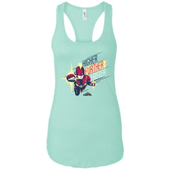 Captain Marvel Higher Further Faster Drawn Women Tank Top Women Tank Top - parenttees