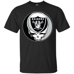 Oakland Raiders Grateful Dead Steal Your Face Football Nfl Shirts Men Cotton T-Shirt