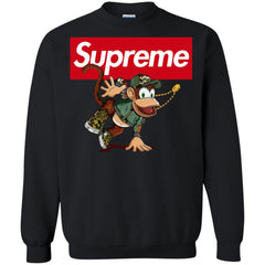 Supreme Monkey T-shirt Crewneck Pullover Sweatshirt Crewneck Pullover Sweatshirt - parenttees