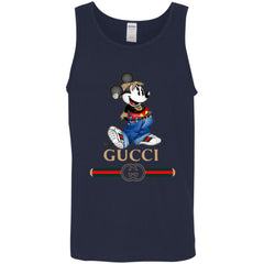 Gucci T-shirt Mouse Mickey Cartoon T-shirt Men Cotton Tank Men Cotton Tank - parenttees