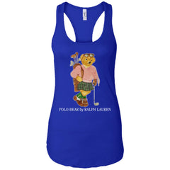 Polo Bear Ralph Lauren T-shirt Women Tank Top Women Tank Top - parenttees