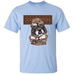 Louis Vuitton T-shirt Style Dogs T-shirt Men Cotton T-Shirt Men Cotton T-Shirt - parenttees