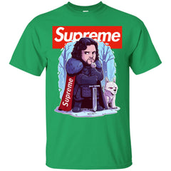 Supreme Game Of Thrones T-shirt Men Cotton T-Shirt Men Cotton T-Shirt - parenttees