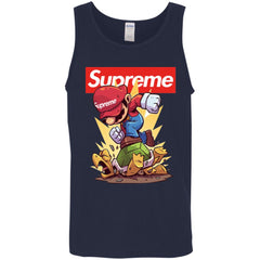 Supreme Mario Gaming T-shirt Men Cotton Tank Men Cotton Tank - parenttees