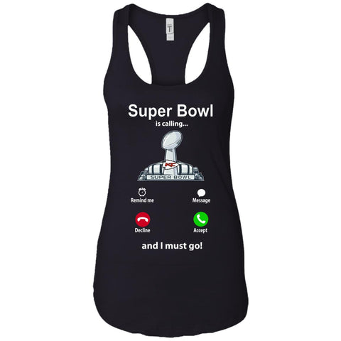 Nfl - Super Bowl Is Calling And I Must Go Kansas City Chiefs 2019 Football Women Tank Top Black / X-Small Women Tank Top - parenttees