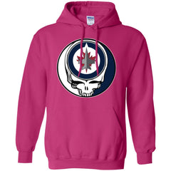 Winnipeg Jets Grateful Dead Steal Your Face Hockey Nhl Shirts Pullover Hoodie Sweatshirt Pullover Hoodie Sweatshirt - parenttees