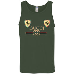 Best Gucci Ferrari New T-shirt Men Cotton Tank