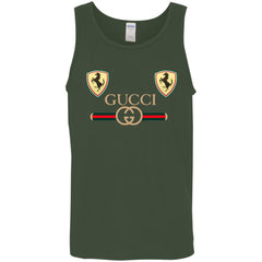 Best Gucci Ferrari New T-shirt Men Cotton Tank Men Cotton Tank - parenttees