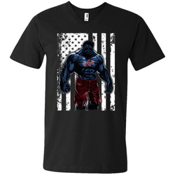 Giants Hulk Atlanta Braves Nfl T-shirt Men V-Neck T-Shirt