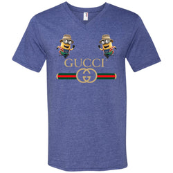 Gucci T-shirt Minion Funny Film T-shirt Men V-Neck T-Shirt