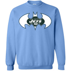 We Are The New York Jets Batman Nfl Mashup Crewneck Pullover Sweatshirt Crewneck Pullover Sweatshirt - parenttees