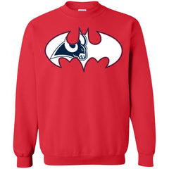 We Are The Los Angeles Rams Batman Nfl Mashup Crewneck Pullover Sweatshirt Crewneck Pullover Sweatshirt - parenttees