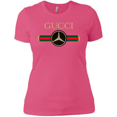 Gucci Mercedes T-shirt Women Cotton T-Shirt Women Cotton T-Shirt - parenttees