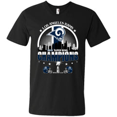 Nfl – Los Angeles Rams 2019 Super Bowl Champions Football Men V-Neck T-Shirt Men V-Neck T-Shirt - parenttees