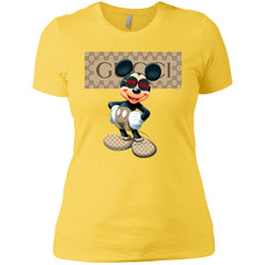 Gucci Mickey Gift Birthday T-shirt Women Cotton T-Shirt Women Cotton T-Shirt - parenttees