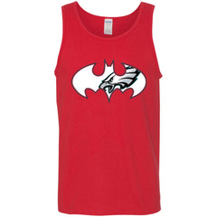 We Are The Philadelphia Eagles Batman Nfl Mashup Men Cotton Tank Men Cotton Tank - parenttees