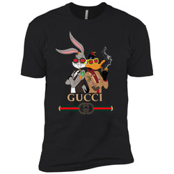 Gucci Trending T-shirt Rabbit And Donald T-shirt Men Short Sleeve T-Shirt