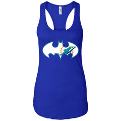 We Are The Miami Dolphins Batman Nfl Mashup Women Tank Top Women Tank Top - parenttees