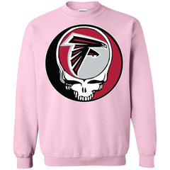 Atlanta Falcons Grateful Dead Steal Your Face Football Nfl Shirts Crewneck Pullover Sweatshirt Crewneck Pullover Sweatshirt - parenttees