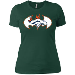 We Are The Denver Broncos Batman Nfl Mashup Women Cotton T-Shirt