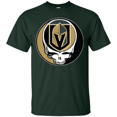 Vegas Golden Knights Grateful Dead Steal Your Face Hockey Nhl Shirts Men Cotton T-Shirt Men Cotton T-Shirt - parenttees