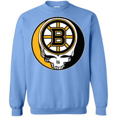 Boston Bruins Grateful Dead Steal Your Face Hockey Nhl Shirts Crewneck Pullover Sweatshirt Crewneck Pullover Sweatshirt - parenttees