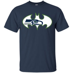 We Are The Seattle Seahawks Batman Nfl Mashup Men Cotton T-Shirt Men Cotton T-Shirt - parenttees