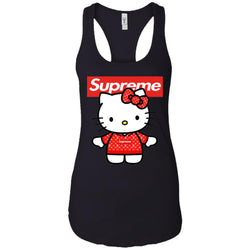 Supreme Hello Kitty Loves T-shirt Women Tank Top