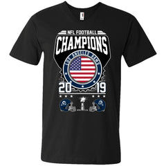 Nfl – Football Champions Los Angeles Rams Super Bowl 2019 Men V-Neck T-Shirt Men V-Neck T-Shirt - parenttees