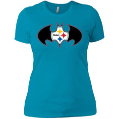 We Are The Pittsburgh Steelers Batman Nfl Mashup Women Cotton T-Shirt Women Cotton T-Shirt - parenttees