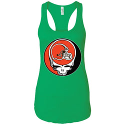 Cleveland Browns Grateful Dead Steal Your Face Football Nfl Shirts Women Tank Top