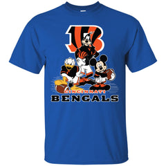 Mickey Mouse Cincinnati Bengals American Football Nfl Sports Shirt Men Cotton T-Shirt Men Cotton T-Shirt - parenttees