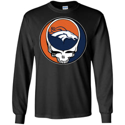 Denver Broncos Grateful Dead Steal Your Face Football Nfl Shirts Men Long Sleeve Shirt