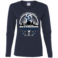 Nfl – Los Angeles Rams 2019 Super Bowl Champions Football Women Long Sleeve Shirt Women Long Sleeve Shirt - parenttees