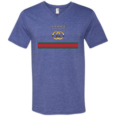 Gucci Logo Vintage Men V-Neck T-Shirt Men V-Neck T-Shirt - parenttees