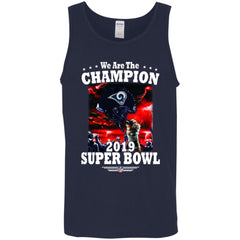 Nfl – Los Angeles Rams We Are The Champion 2019 Super Bowl Football Men Cotton Tank Men Cotton Tank - parenttees