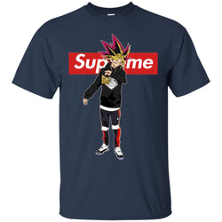 Supreme Yugi Mutou Game Yugioh T-shirt Men Cotton T-Shirt