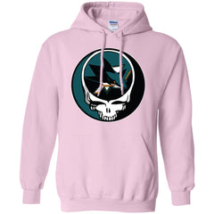 San Jose Sharks Grateful Dead Steal Your Face Hockey Nhl Shirts Pullover Hoodie Sweatshirt Pullover Hoodie Sweatshirt - parenttees