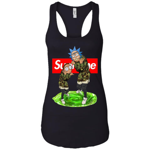 Supreme Rick And Morty Best T-shirt Women Tank Top Black / X-Small Women Tank Top - parenttees