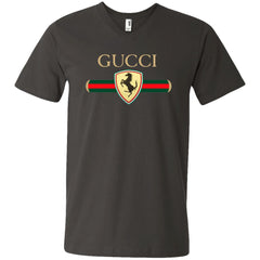 Gucci Ferrari T-shirt Men V-Neck T-Shirt Men V-Neck T-Shirt - parenttees