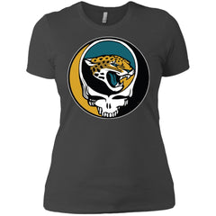 Jacksonville Jaguars Grateful Dead Steal Your Face Football Nfl Shirts Women Cotton T-Shirt Women Cotton T-Shirt - parenttees