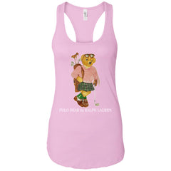 Polo Bear Ralph Lauren T-shirt Women Tank Top Women Tank Top - parenttees