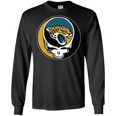 Jacksonville Jaguars Grateful Dead Steal Your Face Football Nfl Shirts Men Long Sleeve Shirt Men Long Sleeve Shirt - parenttees