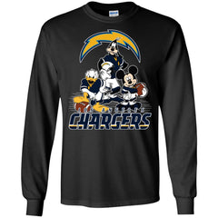 Mickey Mouse Los Angeles Chargers American Football Nfl Sports Shirt Men Long Sleeve Shirt Men Long Sleeve Shirt - parenttees