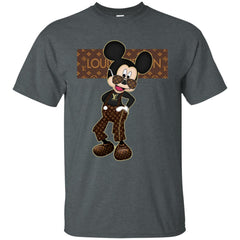 Best Louis Vuitton Mickey Fashion T-shirt Men Cotton T-Shirt Men Cotton T-Shirt - parenttees