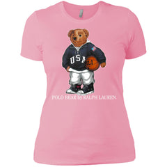 Polo Bear Ralph Lauren Shirt Women Cotton T-Shirt Women Cotton T-Shirt - parenttees