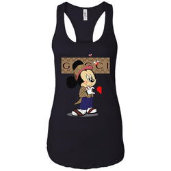 Mickey Mouse Love Couple T-shirt Valentine's Day T-shirt Women Tank Top